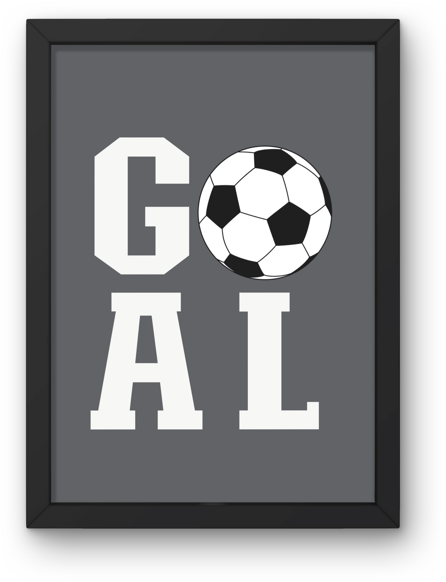Goal Football, Footballer Art, Football Print For Kids Bedroom