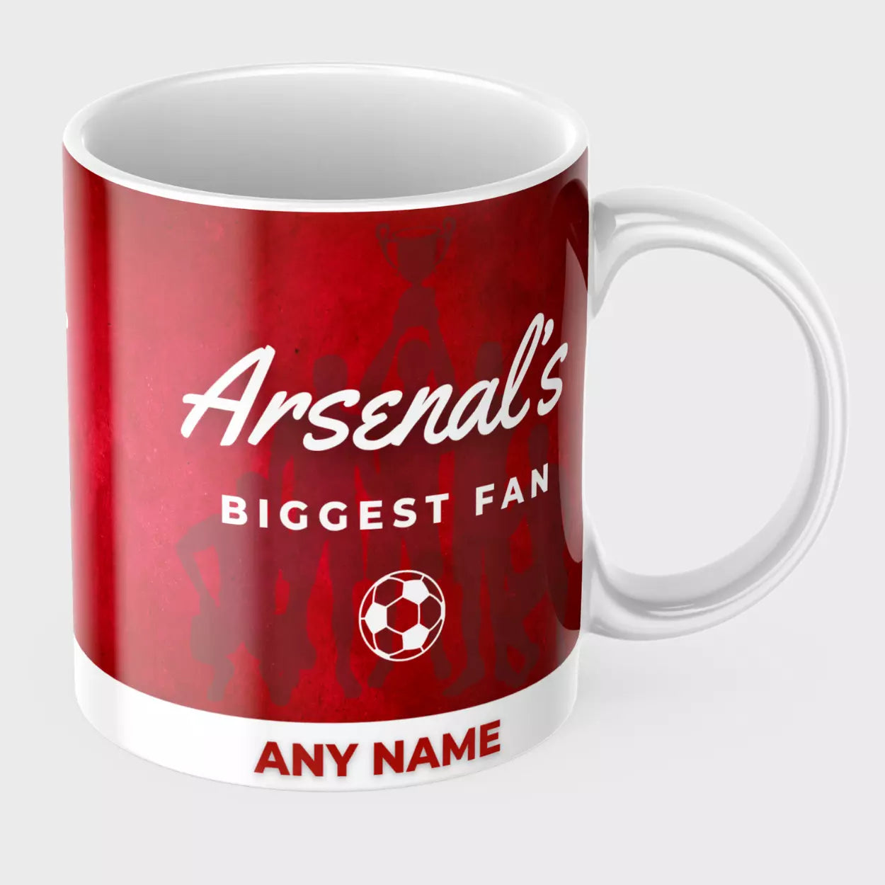 Personalised Arsenal Football Mug