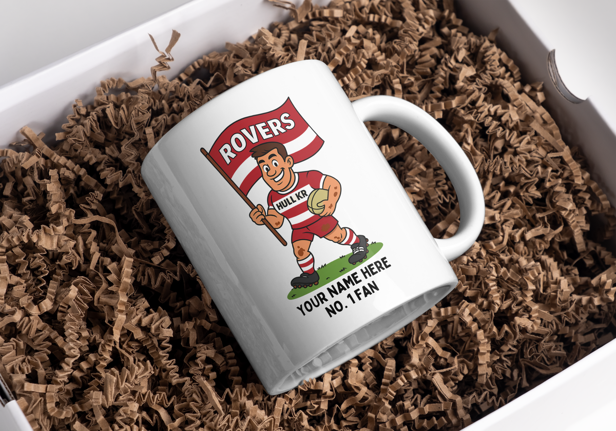 Personalised Hull KR Rugby Mug