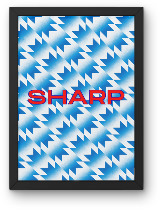 Retro Man Utd Print Wall Art Poster 1990s Retro Away Kit Art